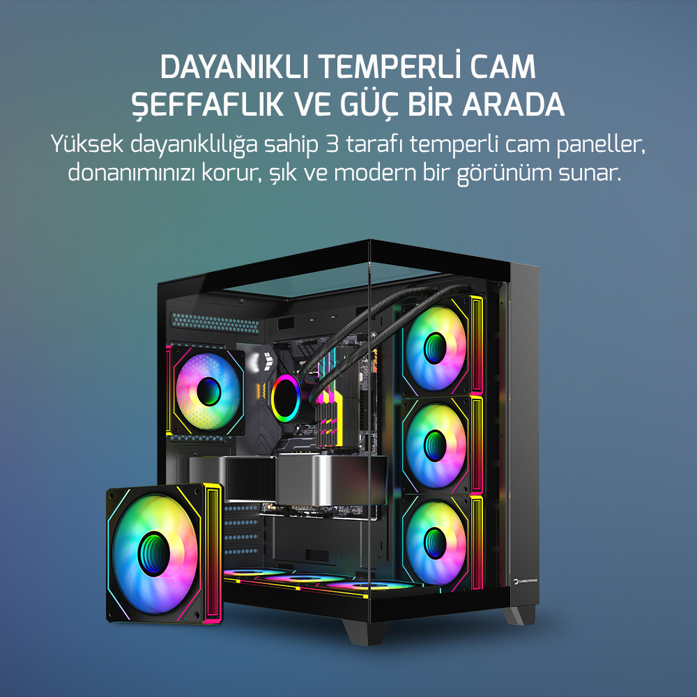 Goliath | AMD Ryzen 7 9800X3D | 2 x 16 GB DDR5 | GIGABYTE RX 9070 XT 16 GB | 1 TB SSD Tavsiye Sistem