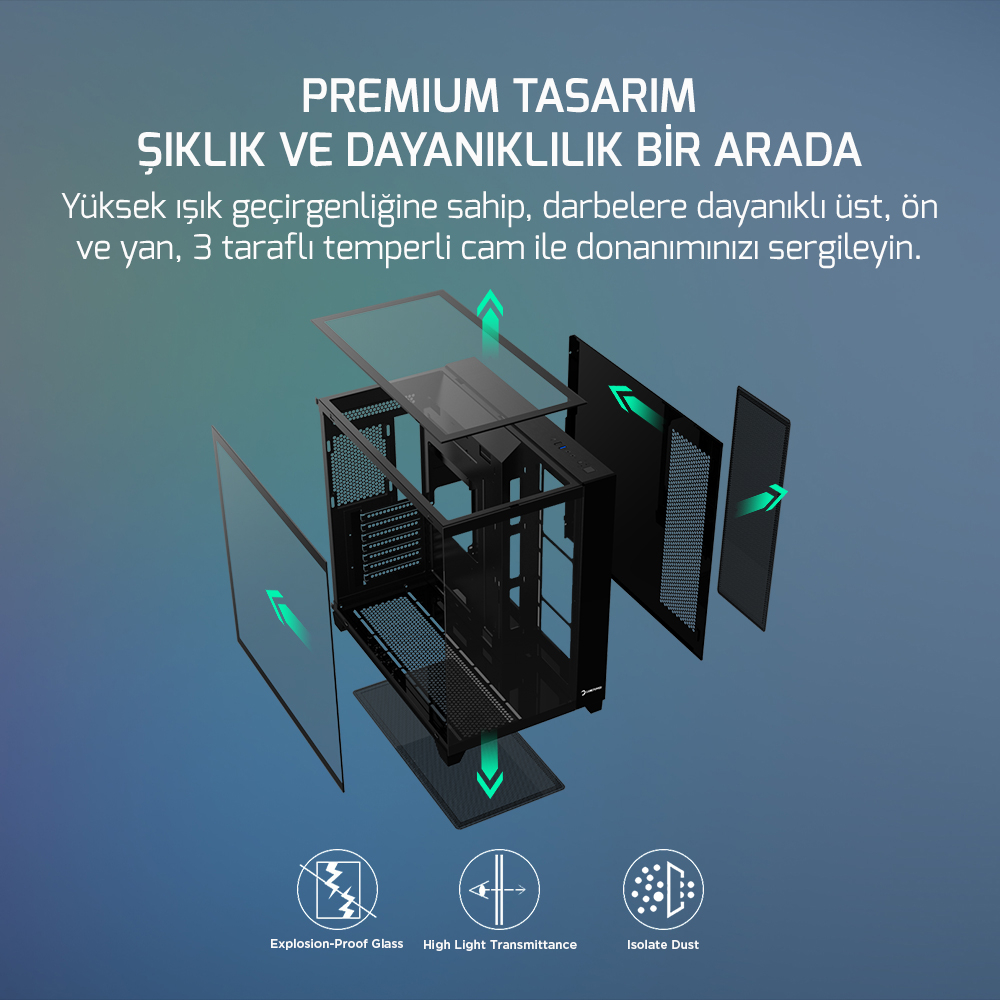Goliath | AMD Ryzen 7 9800X3D | 2 x 16 GB DDR5 | GIGABYTE RX 9070 XT 16 GB | 1 TB SSD Tavsiye Sistem