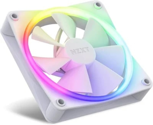 NZXT F120 Series RGB RF-R12SF-W1 1x120mm RGB Beyaz Kasa Fanı 