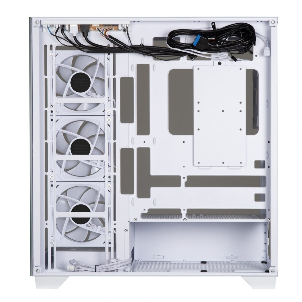 Bitfenix Ceto Premium White 750W 80+ Bronze PSU 4x120mm ARGB Fan ATX Temperli Cam Beyaz Gaming (Oyuncu) Kasa