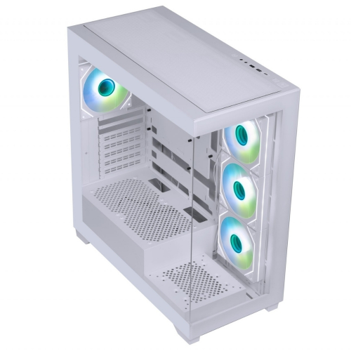 Bitfenix Ceto Premium White 750W 80+ Bronze PSU 4x120mm ARGB Fan ATX Temperli Cam Beyaz Gaming (Oyuncu) Kasa