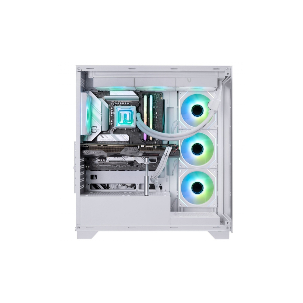 Bitfenix Ceto Premium White 750W 80+ Bronze PSU 4x120mm ARGB Fan ATX Temperli Cam Beyaz Gaming (Oyuncu) Kasa