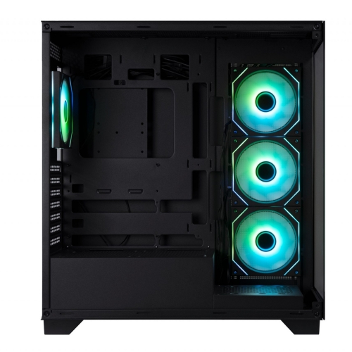 Bitfenix Ceto Premium Black 750W 80+ Bronze PSU 4x120mm ARGB Fan ATX Temperli Cam Siyah Gaming (Oyuncu) Kasa
