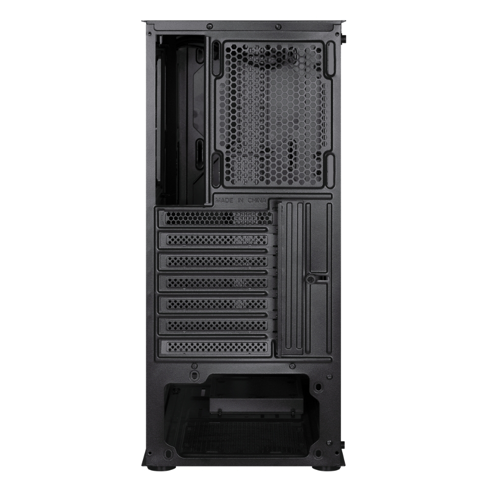 Bitfenix C20 Black 600W White PSU 4x120mm FRGB Fan ATX Temperli Cam Siyah Gaming (Oyuncu) Kasa