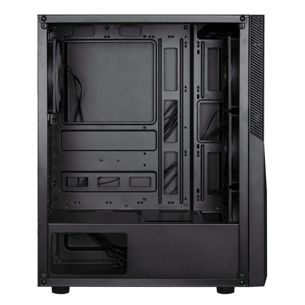 Bitfenix C20 Black 600W White PSU 4x120mm FRGB Fan ATX Temperli Cam Siyah Gaming (Oyuncu) Kasa