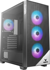 VENTO VG4051L FSP 750W GEN5 4x120mm ARGB Fan USB 3.0 Mesh E-ATX Gaming (Oyuncu) Kasa