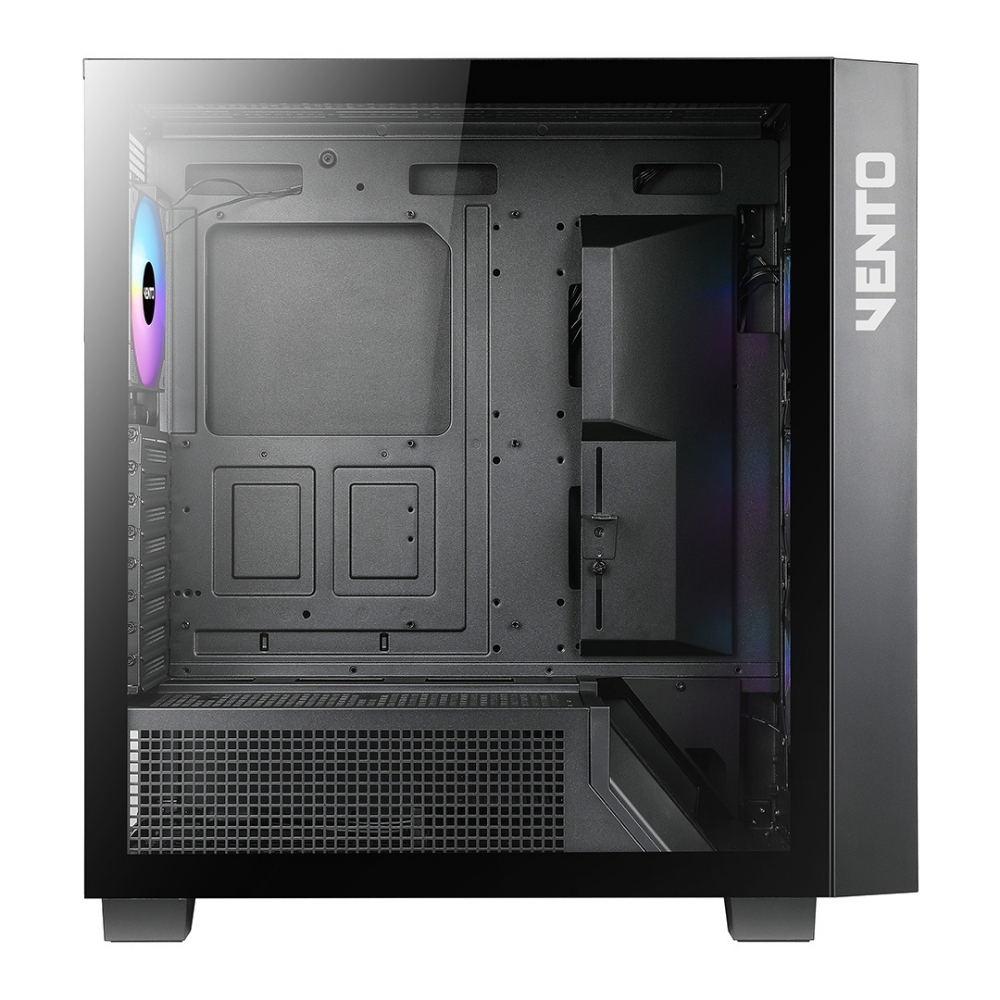 VENTO VG4252L FSP 750W GEN5 4x120mm ARGB Fan Temperli Cam USB 3.0 E-ATX Gaming (Oyuncu) Kasa