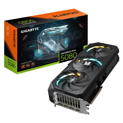 Gigabyte GeForce RTX 5080 GAMING OC GV-N5080GAMING OC-16GD GDDR7 16G 256bit Gaming (Oyuncu) Ekran Kartı