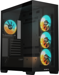 Gigabyte C500 GB-C500P ST Panoramic Stealth Glass USB 3.0 USB-C ATX Mid Tower Gaming (Oyuncu) Kasası