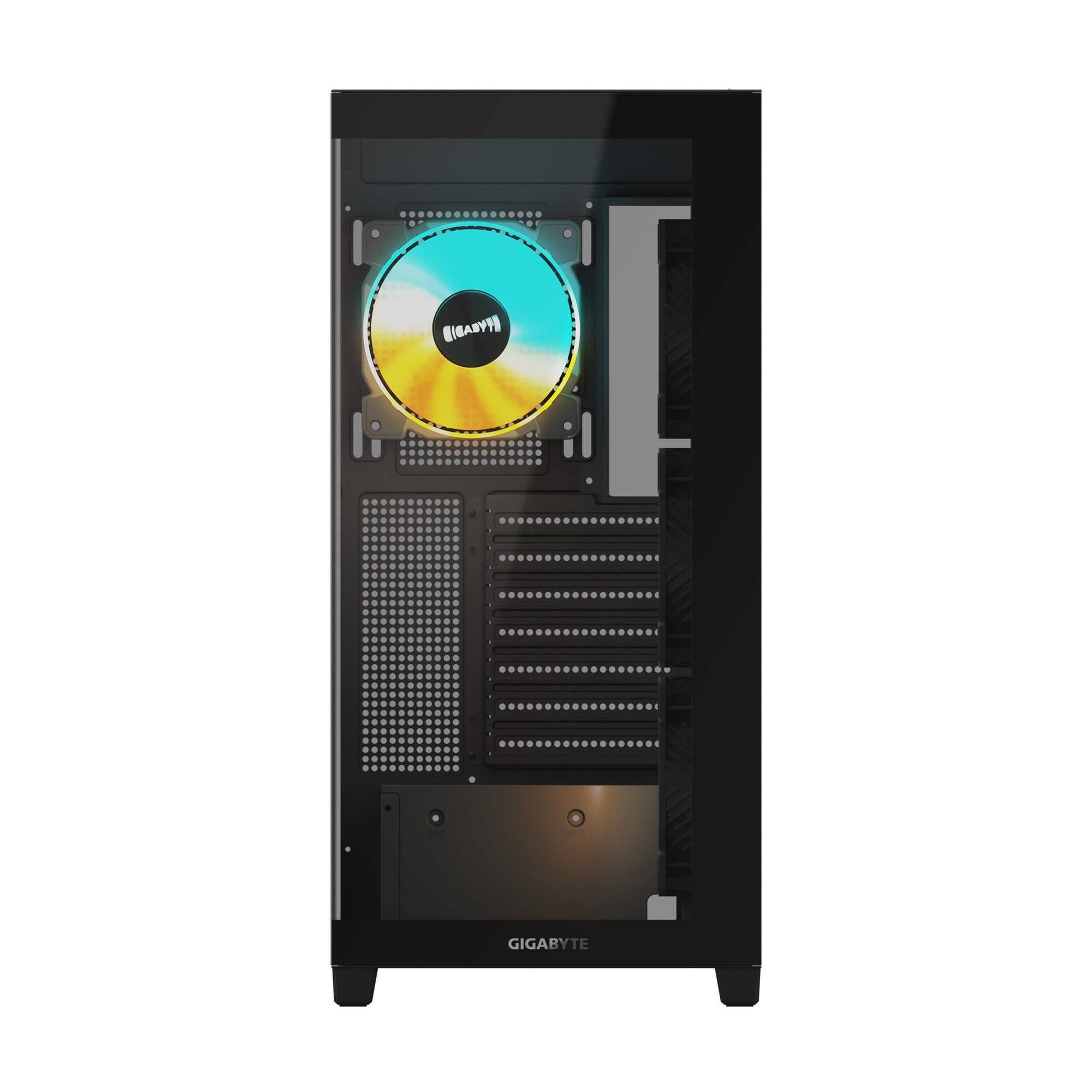 Gigabyte C500 GB-C500P ST Panoramic Stealth Glass USB 3.0 USB-C ATX Mid Tower Gaming (Oyuncu) Kasası