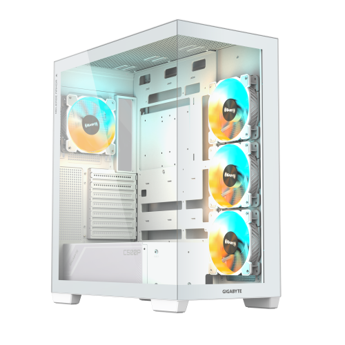 Gigabyte C500 GB-C500PI ST Panoramic Stealth Glass USB 3.0 USB-C ATX Mid Tower Gaming (Oyuncu) Kasası