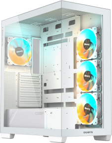 Gigabyte C500 GB-C500PI ST Panoramic Stealth Glass USB 3.0 USB-C ATX Mid Tower Gaming (Oyuncu) Kasası