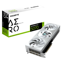 Gigabyte GeForce RTX 5070 AERO OC 12G GV-N5070AERO OC-12GD GDDR7 192Bit Gaming (Oyuncu) Ekran Kartı