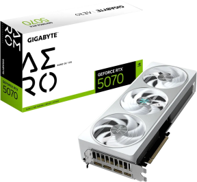 Gigabyte GeForce RTX 5070 AERO OC 12G GV-N5070AERO OC-12GD GDDR7 192Bit Gaming (Oyuncu) Ekran Kartı