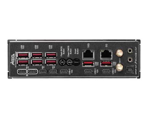 MSI MEG X870E GODLIKE WIFI Amd AM5 DDR5 8400+(OC)MHz E-ATX Gaming (Oyuncu) Anakart