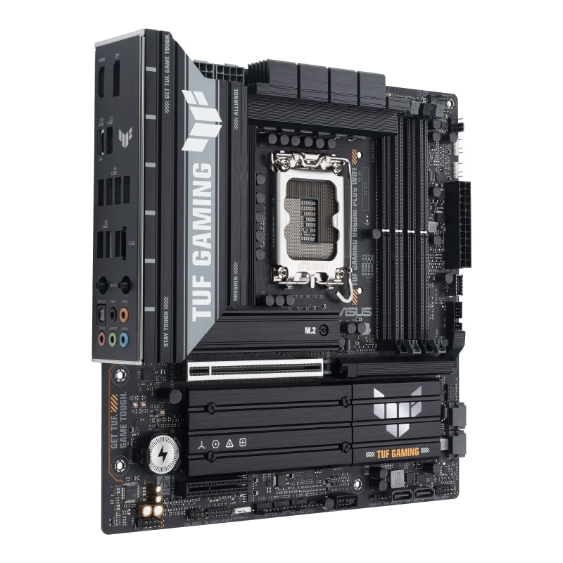 ASUS TUF GAMING B860M-PLUS WIFI Intel B860 Soket 1851 8800+(OC)MHz mATX Gaming (Oyuncu) Anakart