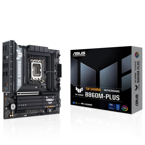 ASUS TUF GAMING B860M-PLUS Intel B860 Soket 1851 8800+(OC)MHz mATX Gaming (Oyuncu) Anakart