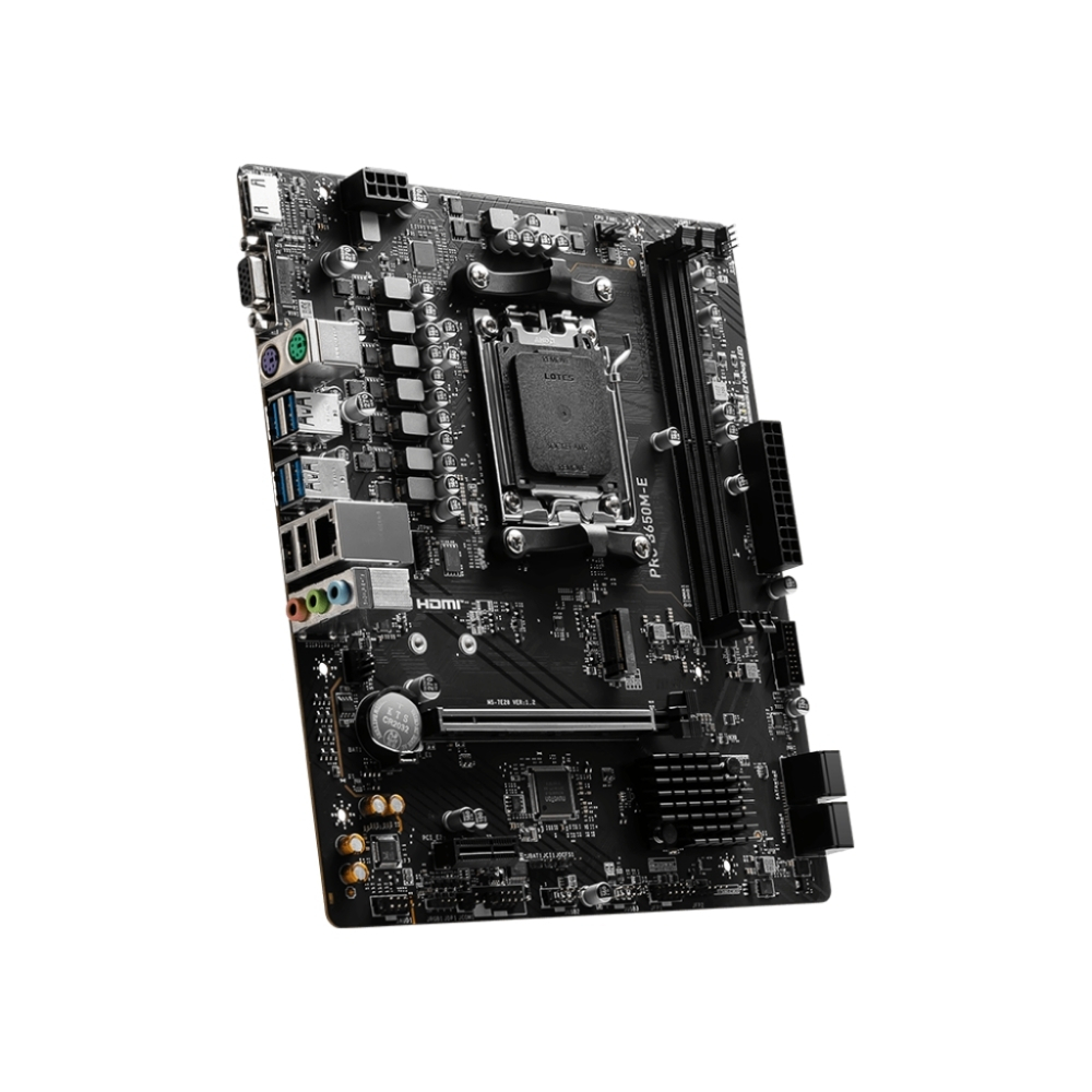 MSI PRO B650M-E DDR5 AMD B650 AM5 Soket DDR5 6800+(OC)MHz mATX Anakart