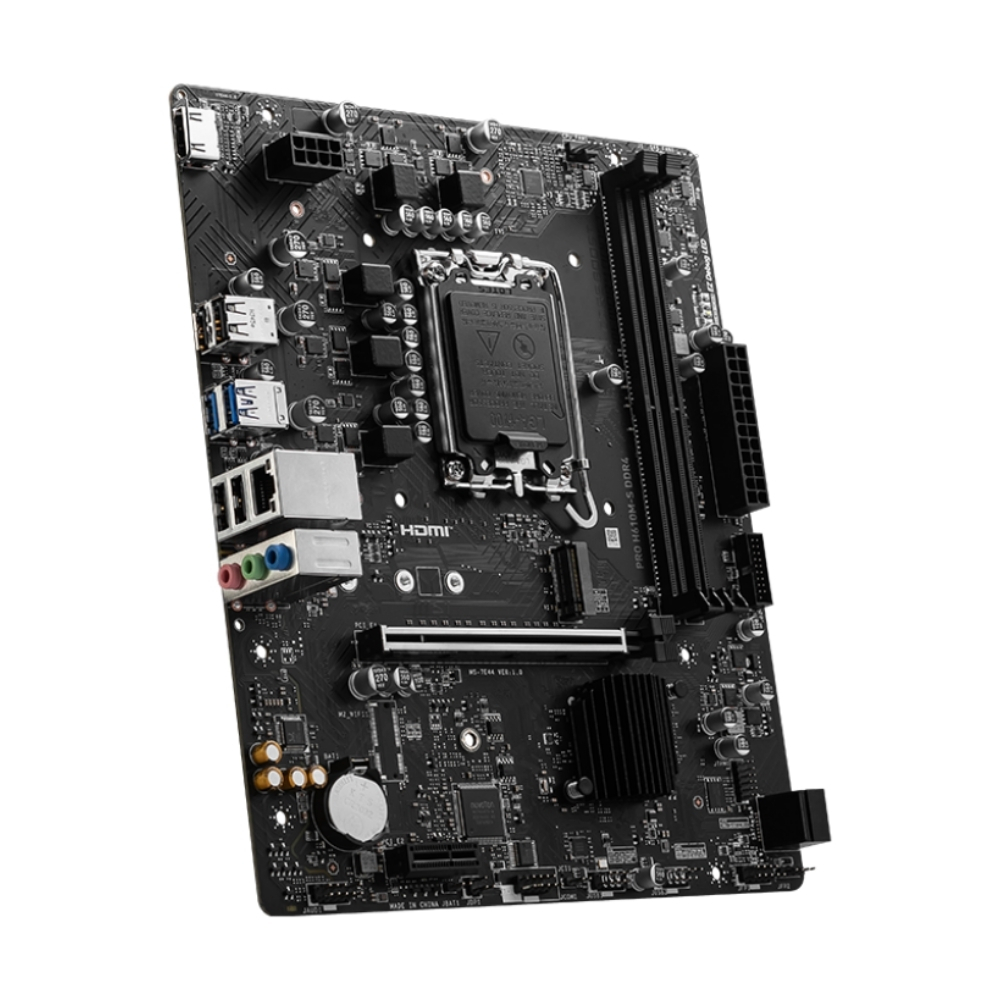 MSI PRO H610M-S DDR4 Intel H610 Soket 1700 DDR4 3200MHz mATX Gaming (Oyuncu) Anakart