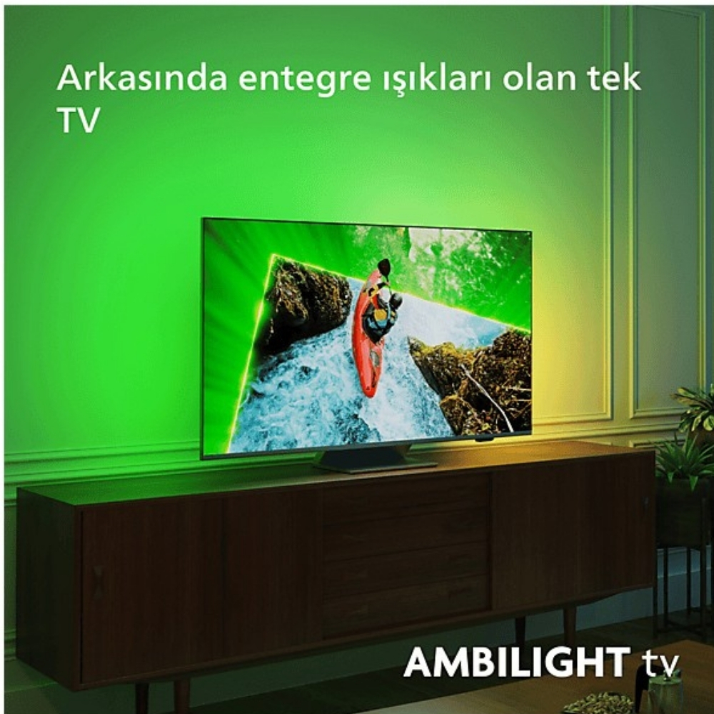 Philips 65PUS8609 4K Ultra HD 65″ 165 Ekran Uydu Alıcılı Smart LED TV