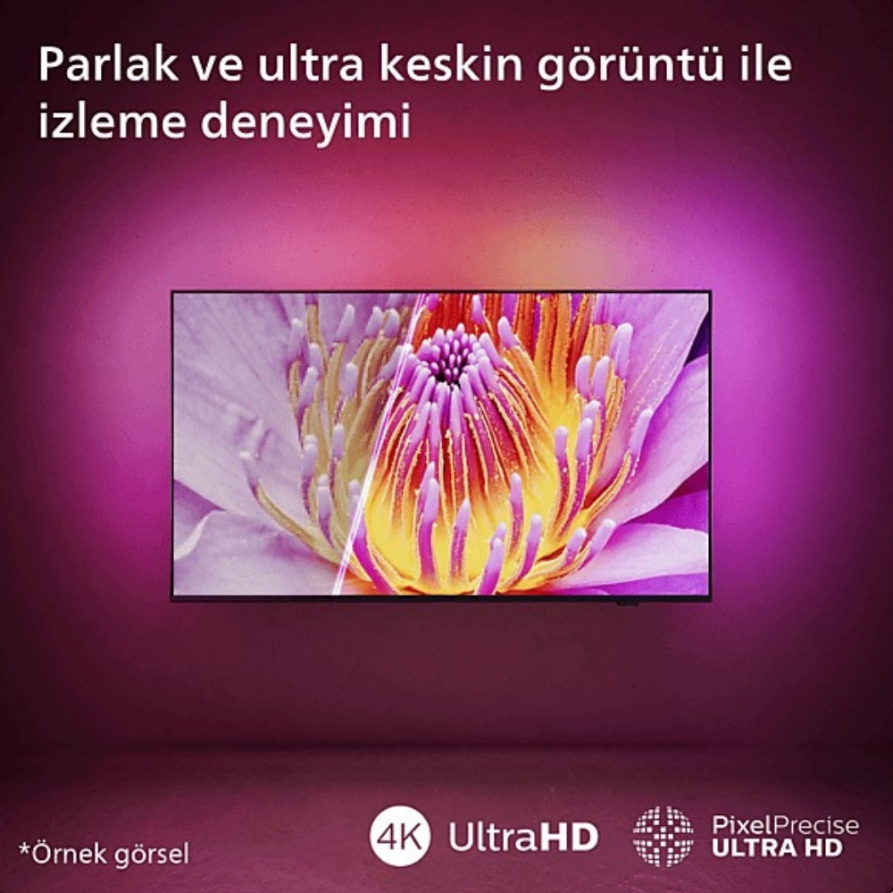 Philips 65PUS8609 4K Ultra HD 65″ 165 Ekran Uydu Alıcılı Smart LED TV