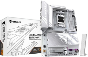 Gigabyte B850 Aorus Elite ICE Wifi-7 Soket AM5 8200MHz(OC) ATX Gaming (Oyuncu) Anakart
