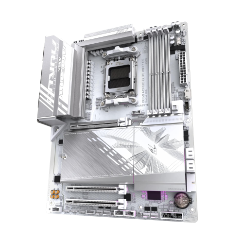 Gigabyte B850 Aorus Elite ICE Wifi-7 Soket AM5 8200MHz(OC) ATX Gaming (Oyuncu) Anakart