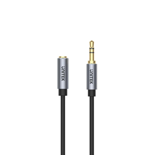 Unitek 3.5mm AUX (M) to (F) Uzatma Kablosu 1Mt (Y-C932ABK)