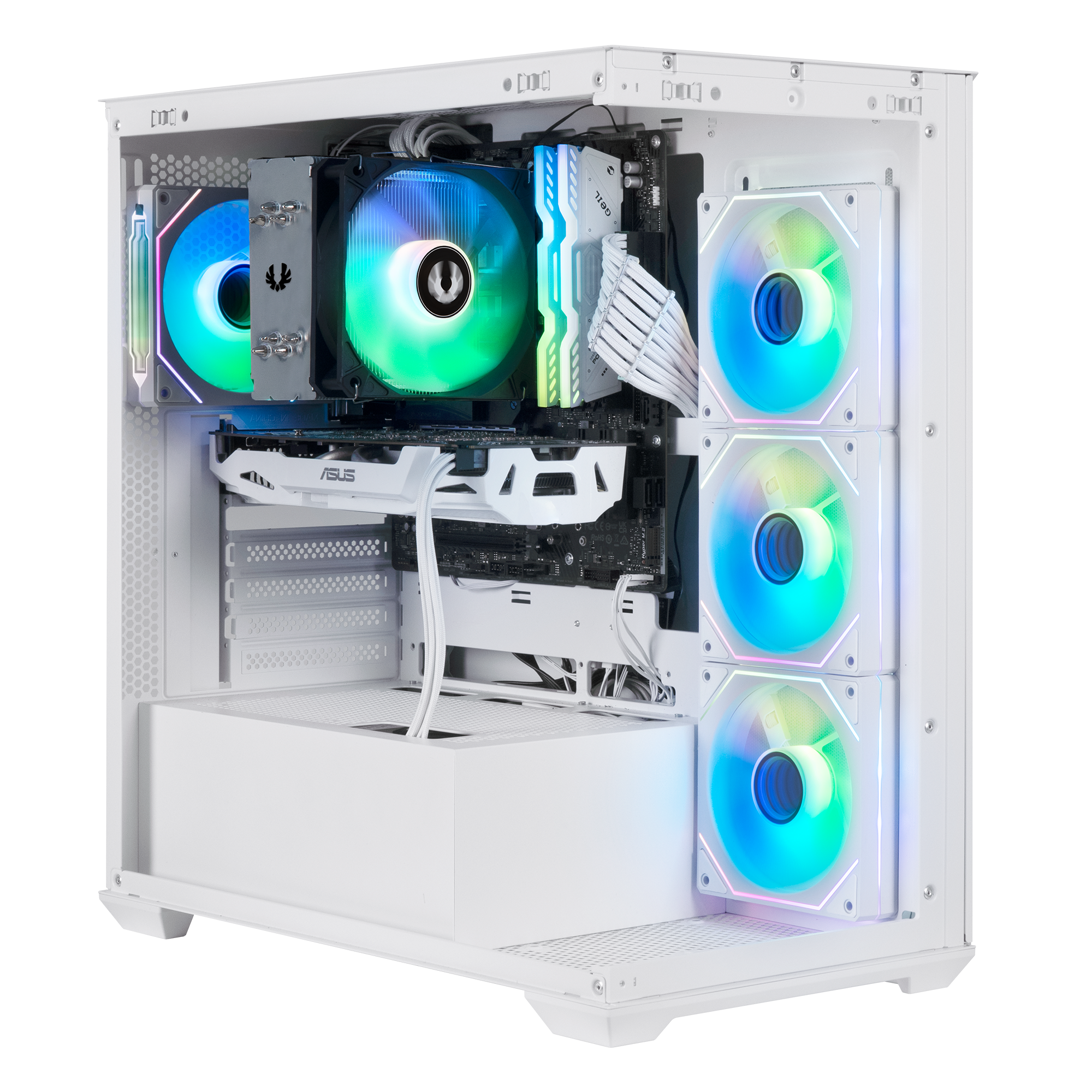 Bitfenix E1 Air Cooler ARGB Black 120mm Kule Tipi İşlemci Soğutucu
