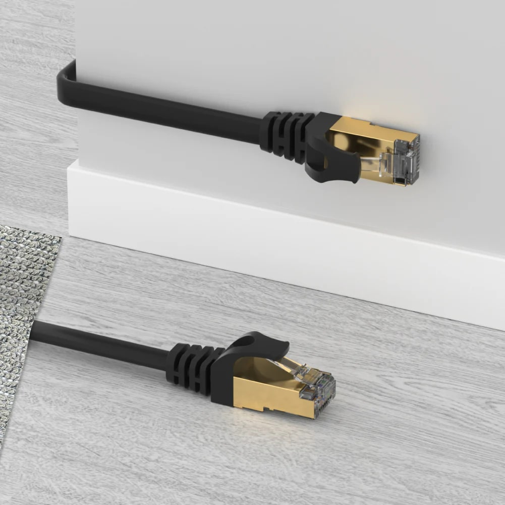 Unitek CAT7 20Mt Flat Patch Ethernet Kablosu (C1897BK-20M)