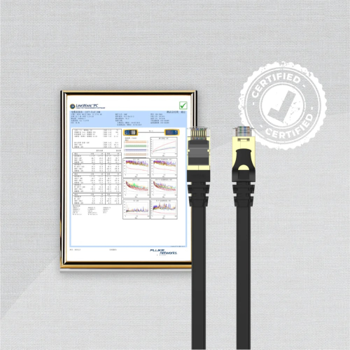 Unitek CAT7 2Mt Flat Patch Ethernet Kablosu (C1897BK-2M)