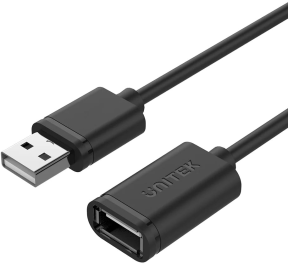 Unitek USB 2.0 Uzatma Kablosu 1.5Mt (M)USB 2.0 to (F)USB 2.0 (Y-C449GBK)
