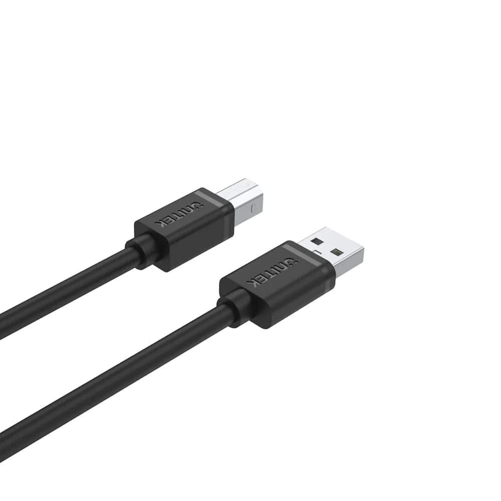 Unitek USB 2.0 to USB B 3Mt Yazıcı Kablosu (Y-C420GBK)