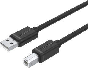 Unitek USB 2.0 to USB B 2Mt Yazıcı Kablosu (Y-C4001GBK)