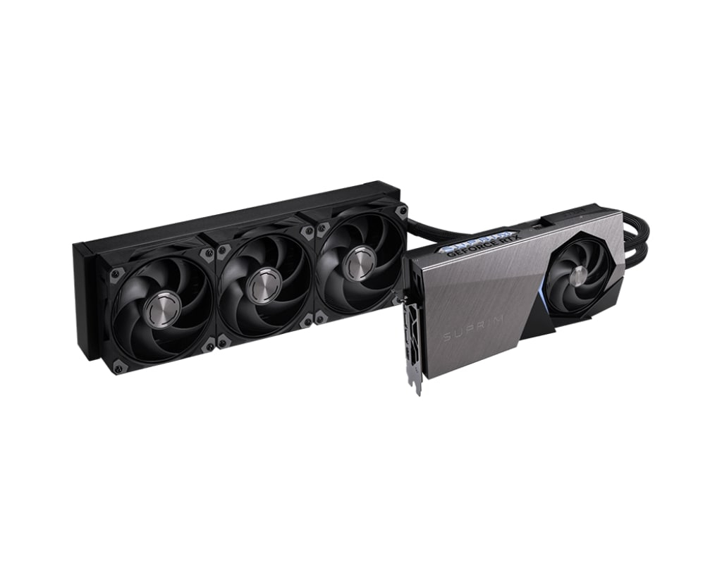 MSI GeForce RTX 5080 16G SUPRIM LIQUID SOC 16GB GDDR7 512 Bit DLSS 4 Sıvı Soğutuculu Gaming (Oyuncu) Ekran Kartı