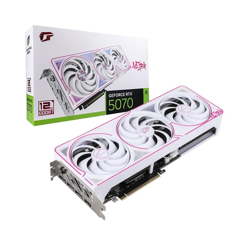 COLORFUL iGame GeForce RTX 5070 Ultra W OC GDDR7 192Bit (OC 12GB-V) 12GB Gaming (Oyuncu) Ekran Kartı