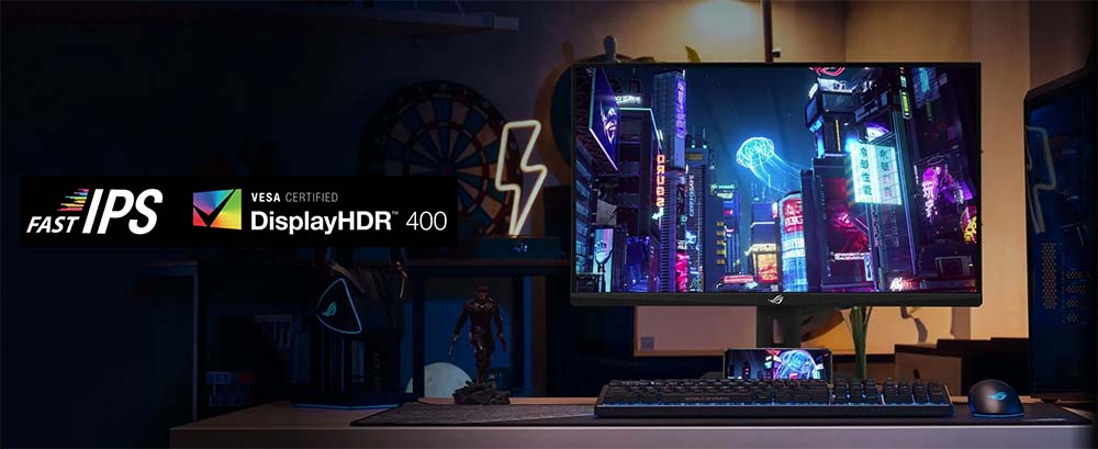 ASUS ROG Strix XG259CS 24.5″ 180Hz 1ms FHD AdaptiveSync IPS Gaming (Oyuncu)  Monitör