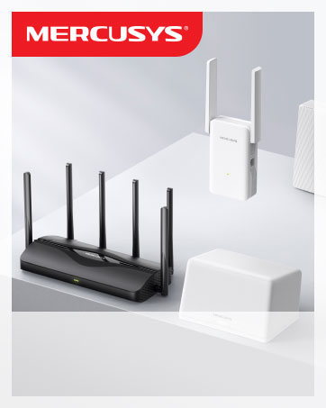 Mercusys Halo H60X Tüm Ev Mesh Wi-Fi 6 Sistemi (Üçlü)