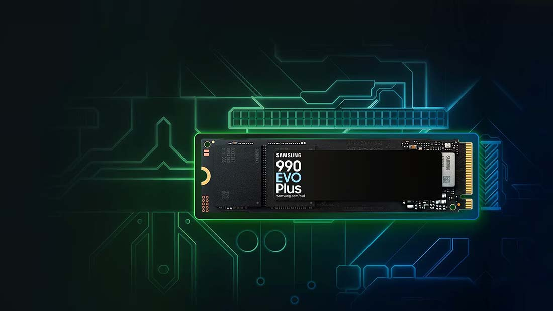 Samsung 990 EVO PLUS MZ-V9S1T0BW 1TB 7150/6300 MB/sn PCIe NVMe M.2 SSD Disk