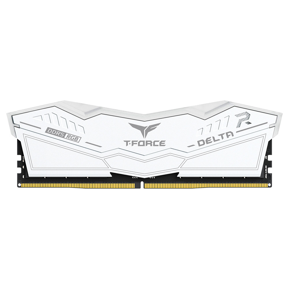 Team T-Force DELTA RGB 32 GB (2X16GB) 5600 MHz DDR5 CL38 Beyaz Gaming Ram (FF4D532G5600HC38GDC01)