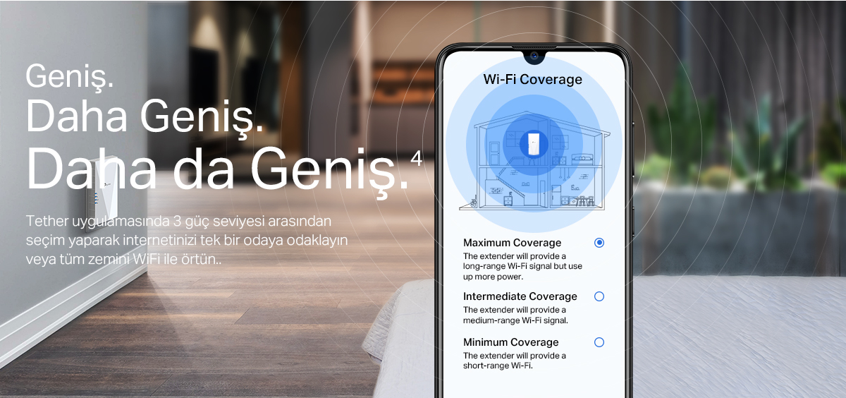 TP-Link RE500X AC1200 Wi-Fi 6 Menzil Genişletici