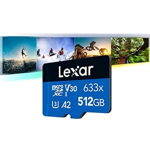 Lexar 64GB LSDMI64GBB633A 633X UHS-I 100MB/s /45MB/s MicroSD Hafıza Kartı