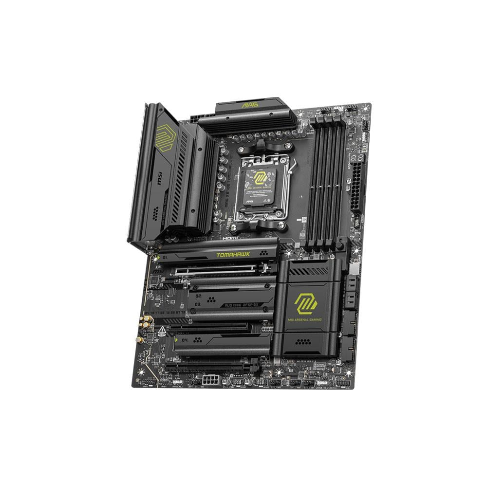 MSI MAG X870E TOMAHAWK WIFI AM5 DDR5 8400MHZ(OC) USB4 4x M.2 HDMI 2X DP 5G ATX Gaming (Oyuncu) Anakart