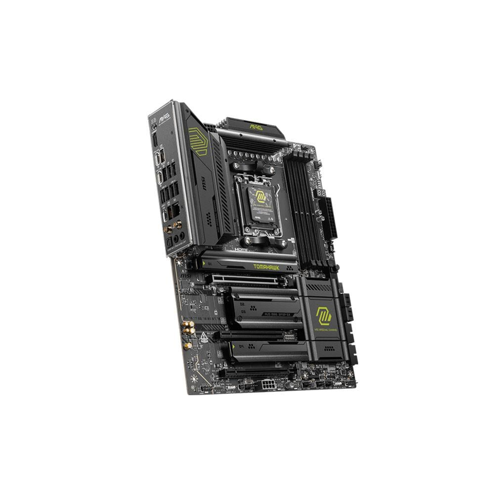 MSI MAG X870E TOMAHAWK WIFI AM5 DDR5 8400MHZ(OC) USB4 4x M.2 HDMI 2X DP 5G ATX Gaming (Oyuncu) Anakart