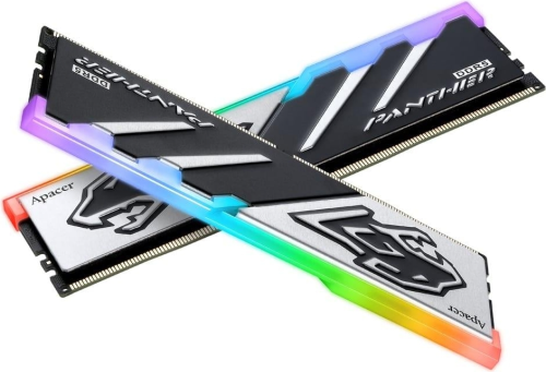 Apacer Panther RGB 16GB 1x16GB 6400MHz CL36 DDR5 Gaming Ram (AH5U16G64C6529BAA-1)