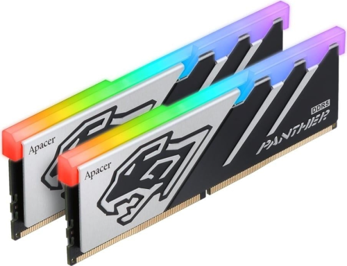 Apacer Panther RGB 16GB 1x16GB 6400MHz CL36 DDR5 Gaming Ram (AH5U16G64C6529BAA-1)