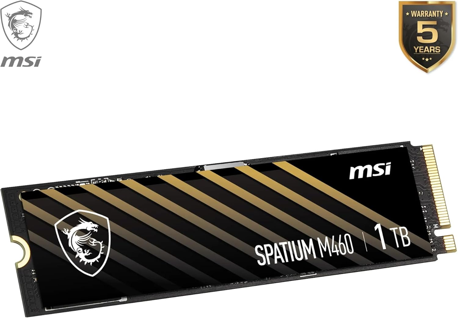 MSI Spatium M460 1TB 5000/4500MB/s PCIe 4.0 NVMe M.2 SSD Disk