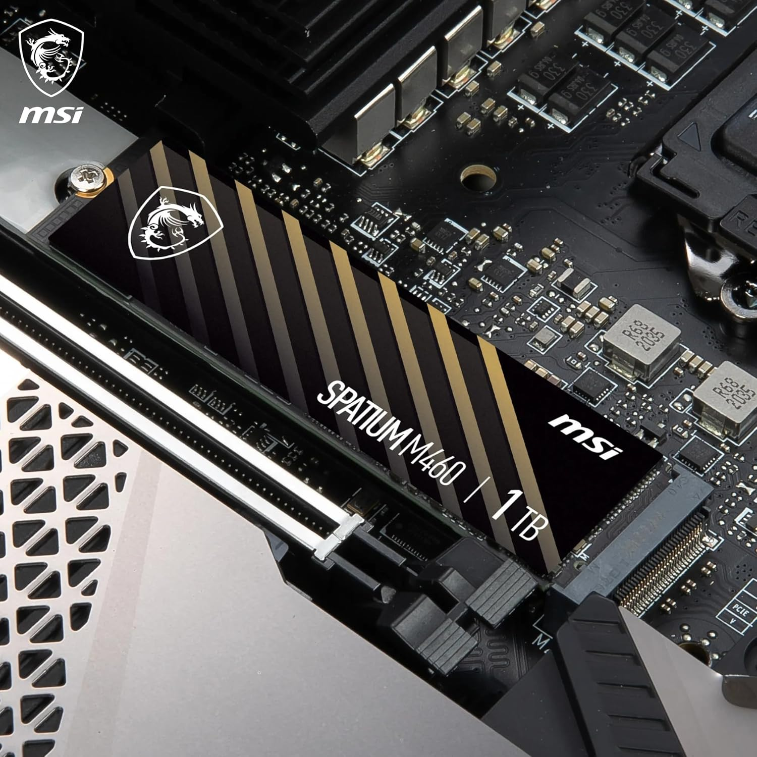 MSI Spatium M460 1TB 5000/4500MB/s PCIe 4.0 NVMe M.2 SSD Disk