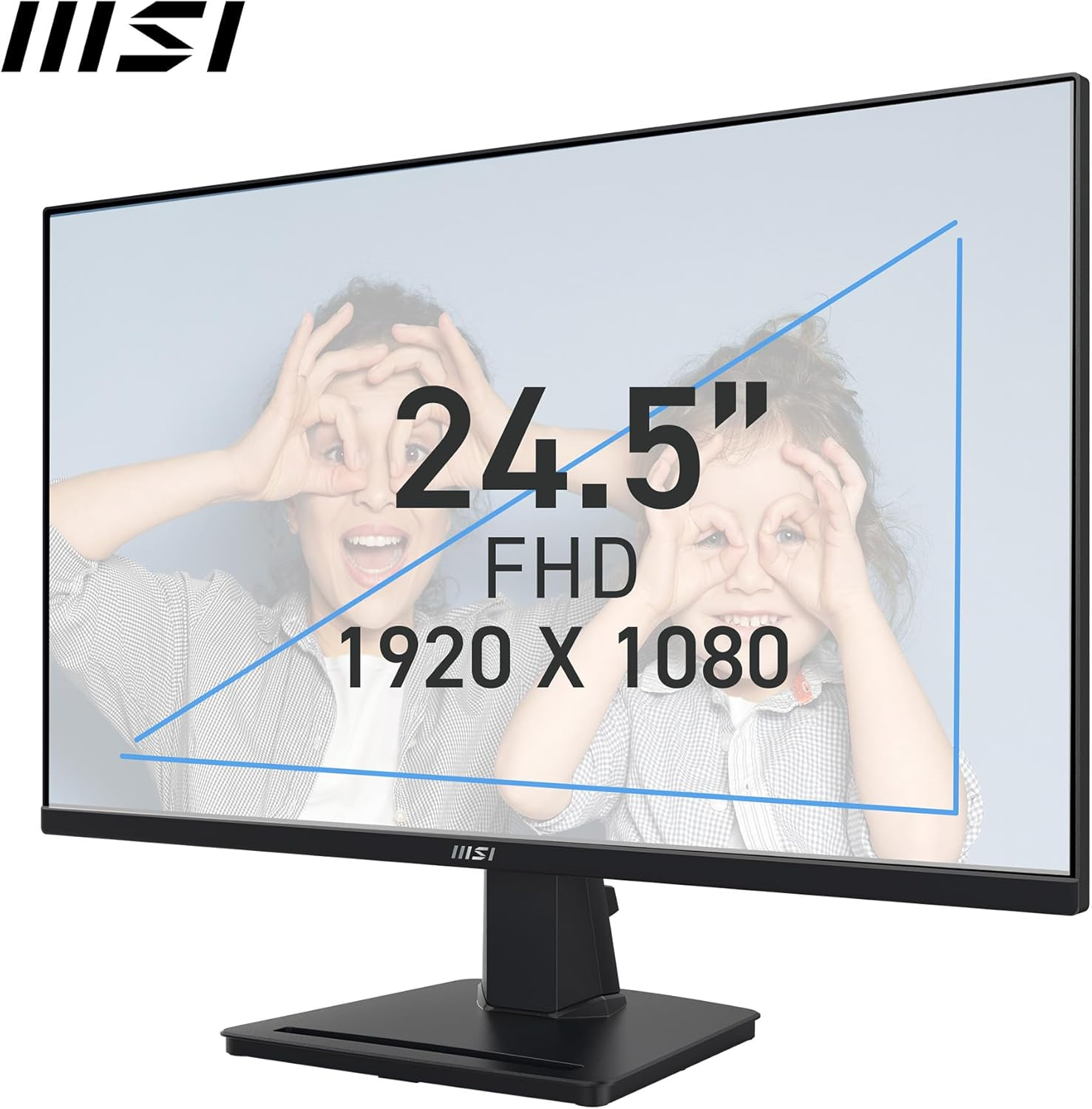 MSI Pro MP252 24.5″ 1ms 100Hz HDMI DP Anti-glare AdaptiveSync FHD IPS Monitör