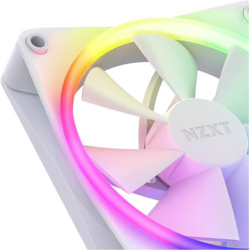 NZXT F120RGB RF-R12TF-W1 120mm Üçlü Beyaz Kasa Fanı